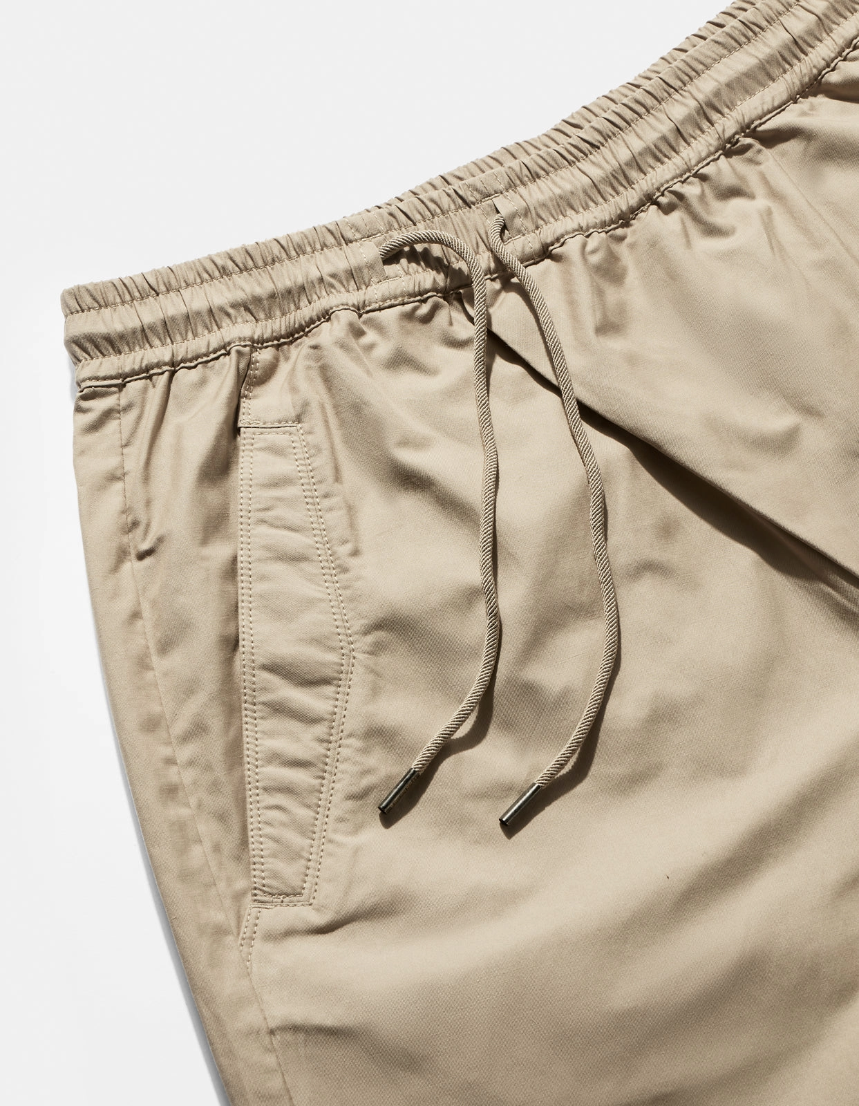 5305 Asym Track Pants Sand Versatile Fashion Day-to-Day Wear