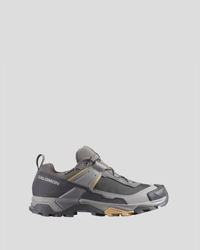 Hiking Gear Trail Comfort Women's Salomon X Ultra 5 GTX Hiking Shoes - Plum Kitten/Nine Iron/Soft Clay