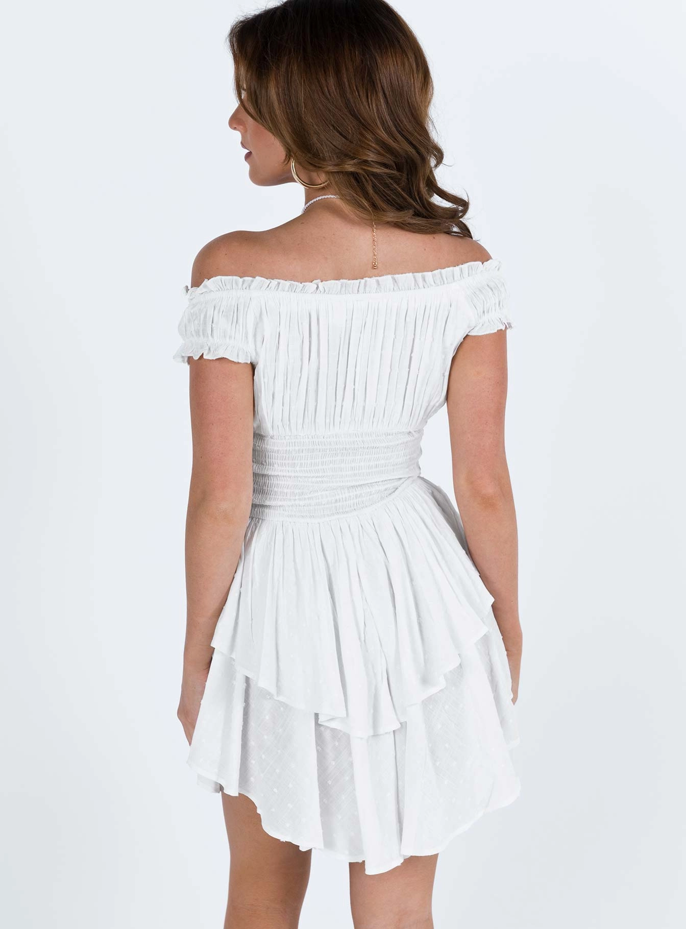 Office Tone The Love Galore Playsuit White Petite