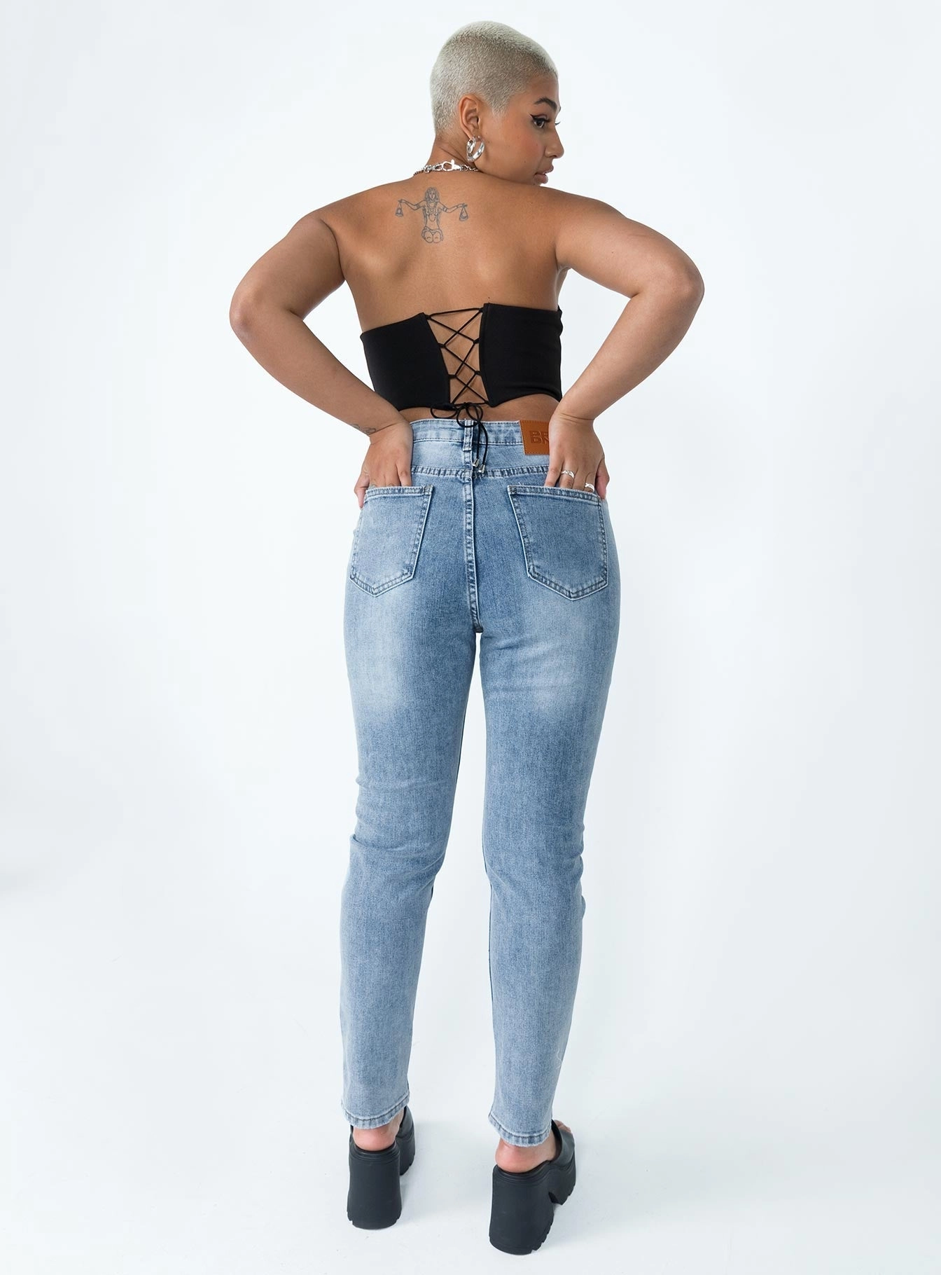 The Martin Jean Denim Brushed Interior easy move