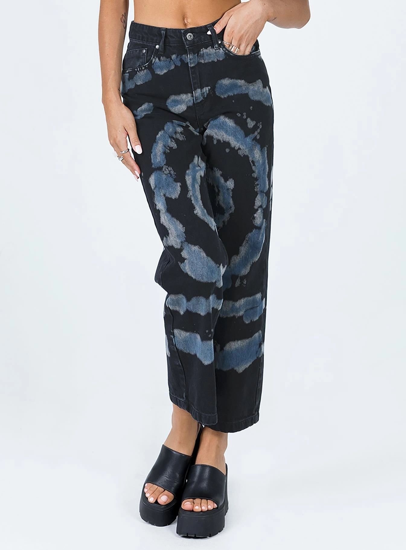 Foundation Wear The Ragged Priest Beyond Denim Jeans Black