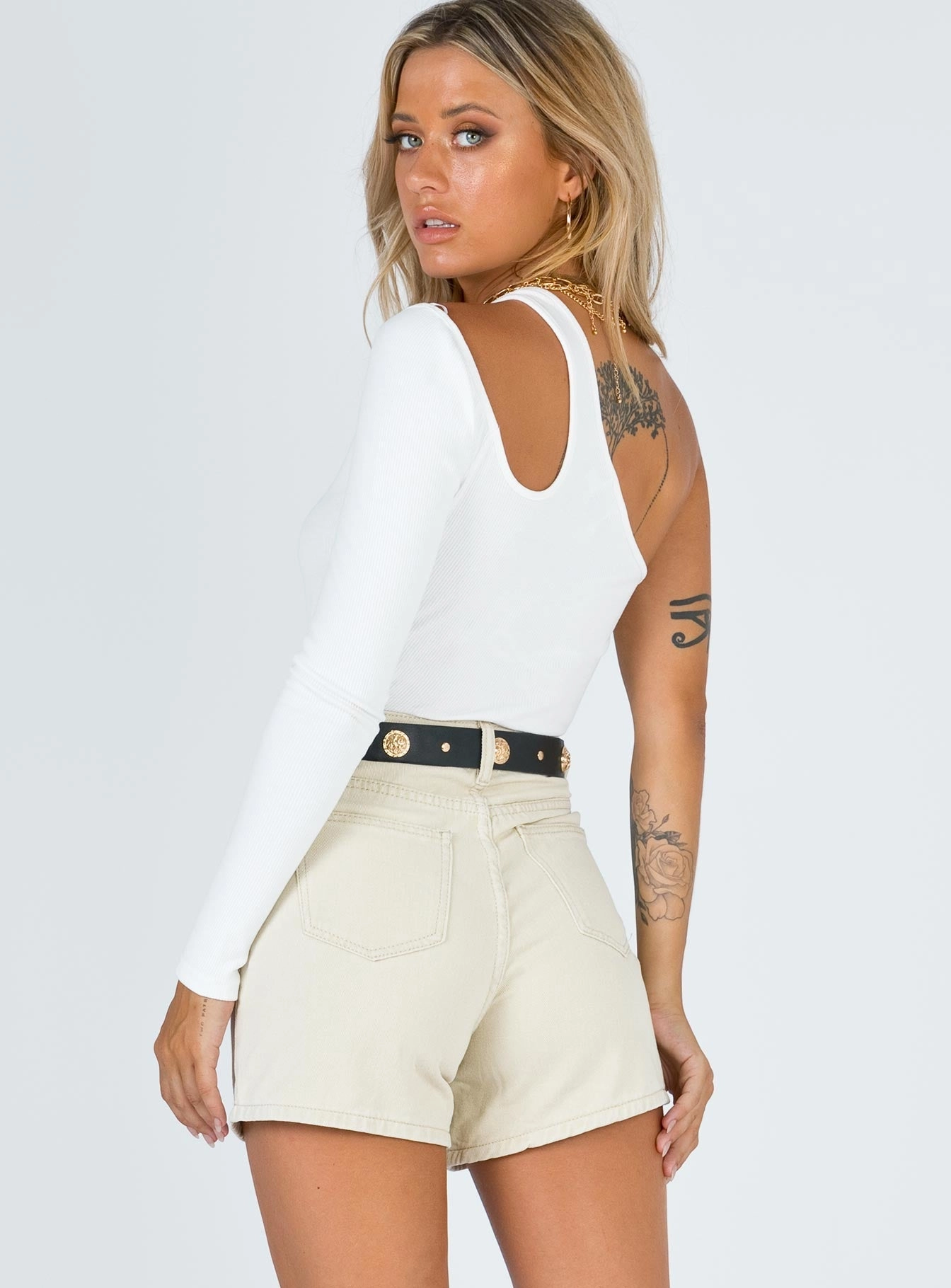 Casual Ease Swimwear The Swalla Shorts Beige