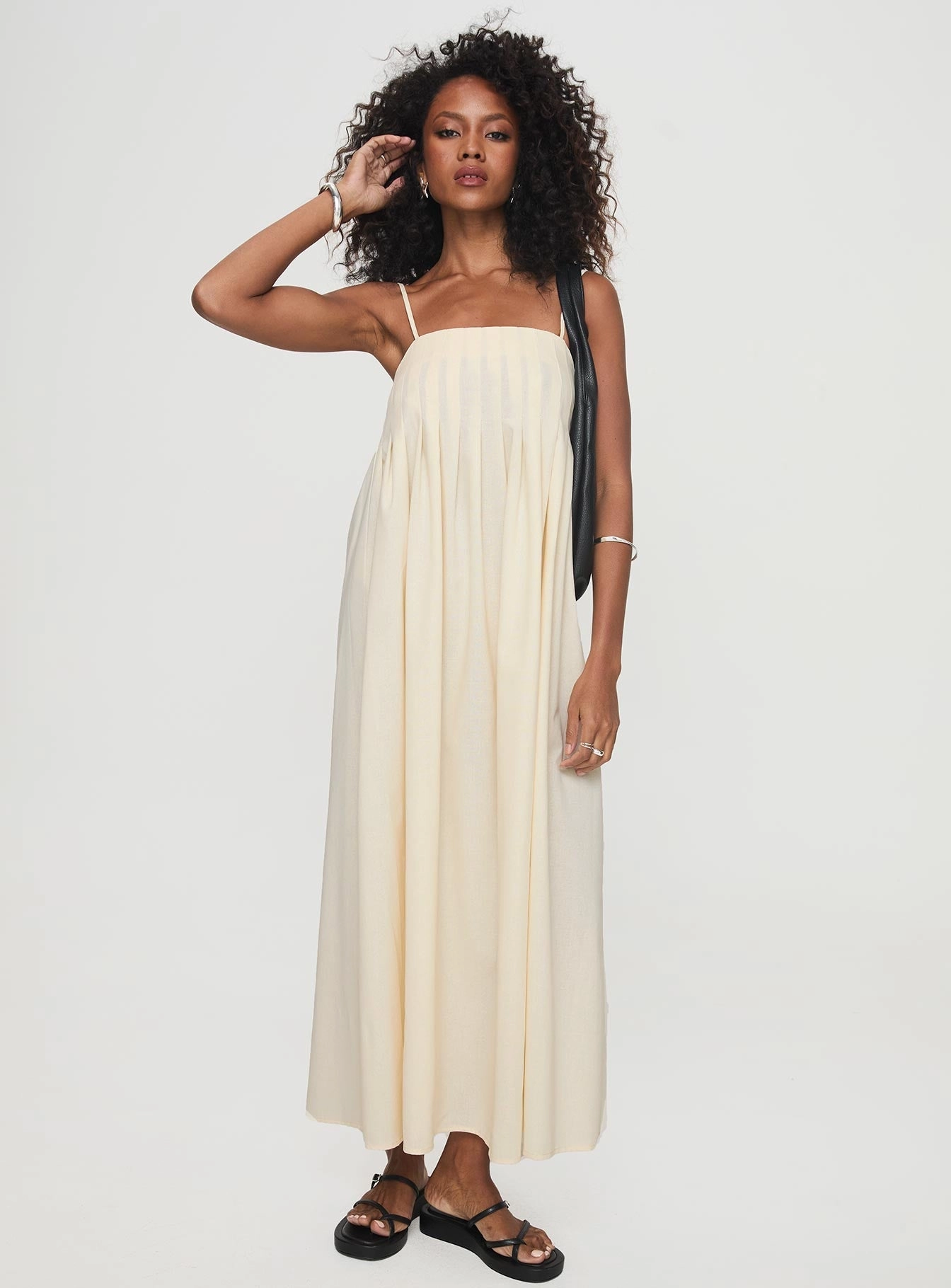 Contemporary Wear Frankye Maxi Dress Cream