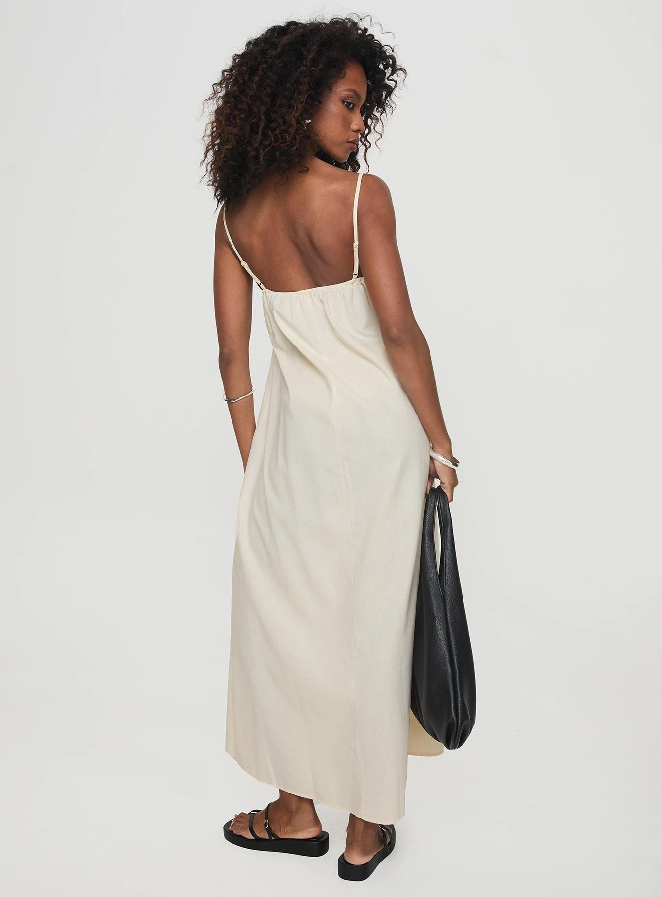 Bright Vibe Casual maxi dress Frankye Maxi Dress Cream