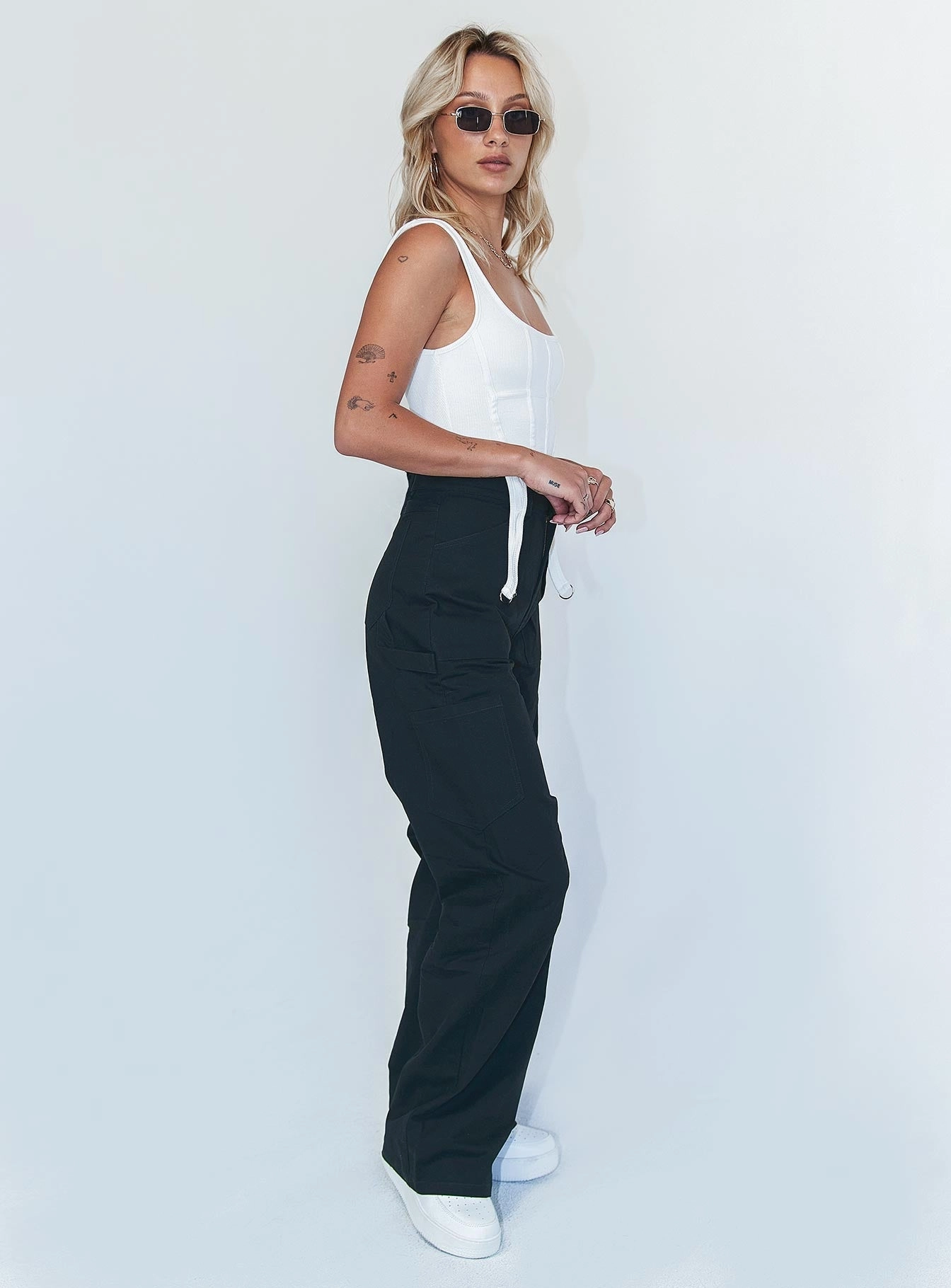 Miami Vice Pants Moss Green Minimal Design