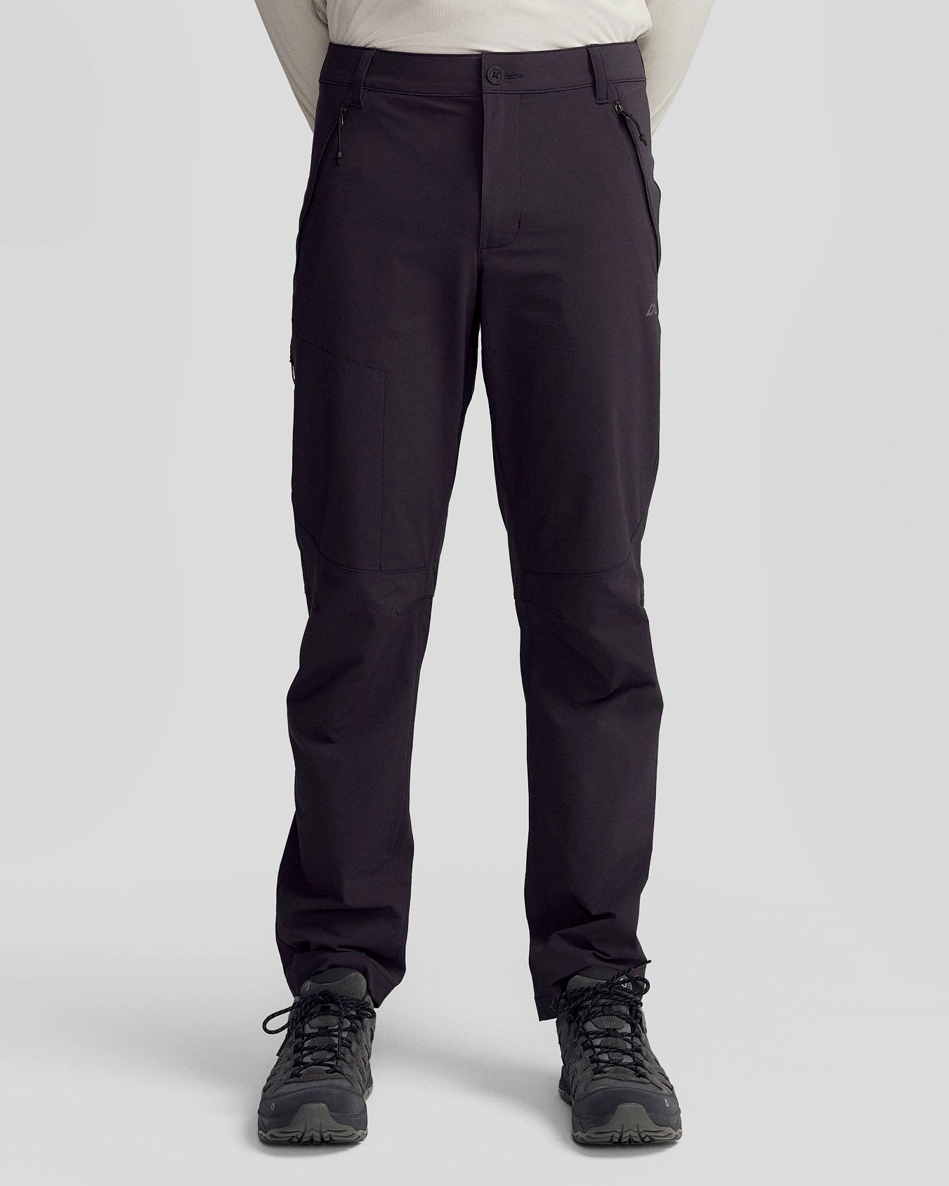 Men's Ridge Pants - Black Stingray Rubberized Hem