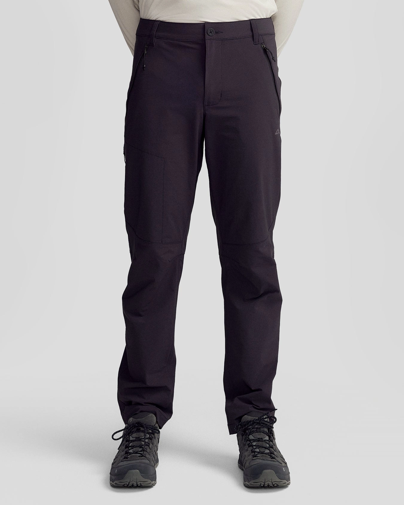 Snag Proof Fabric Stretch Waist Men's Ridge Pants - Black Stingray
