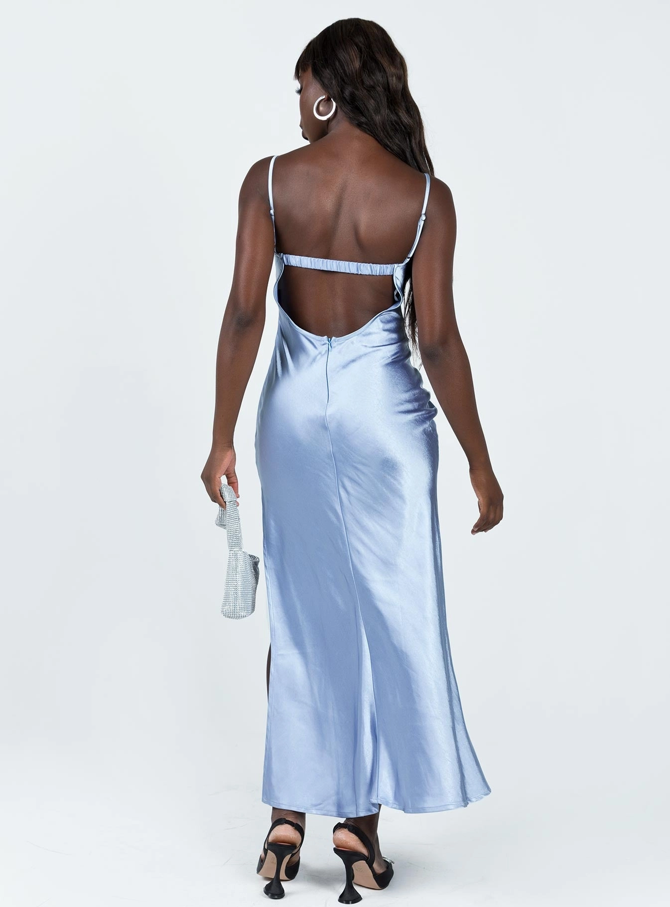 Limited-Edition Creewood Maxi Dress Blue