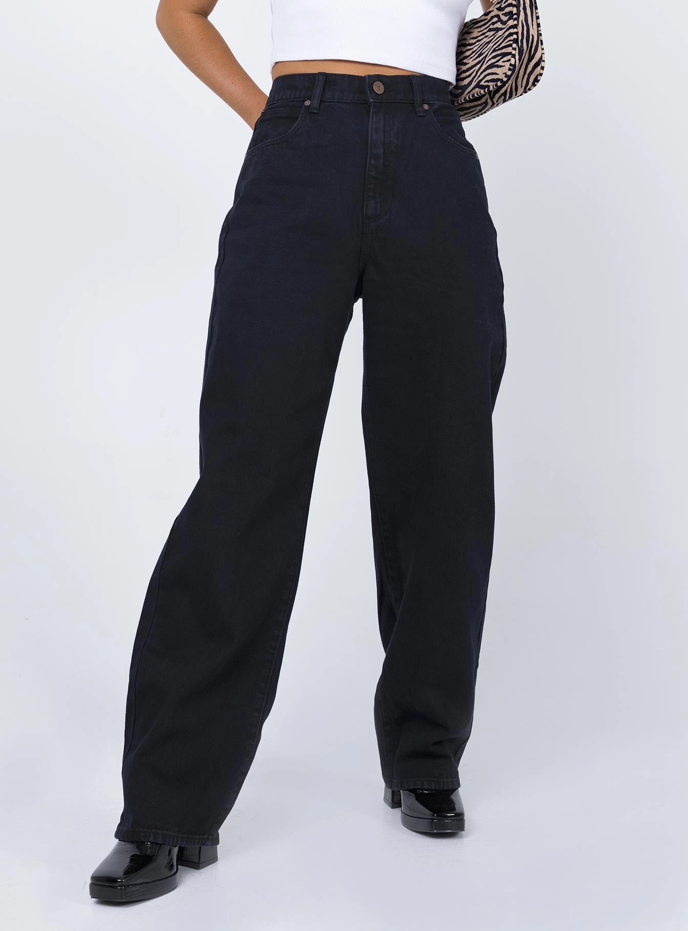 Effortless Choice Abrand Slouch Jean Black