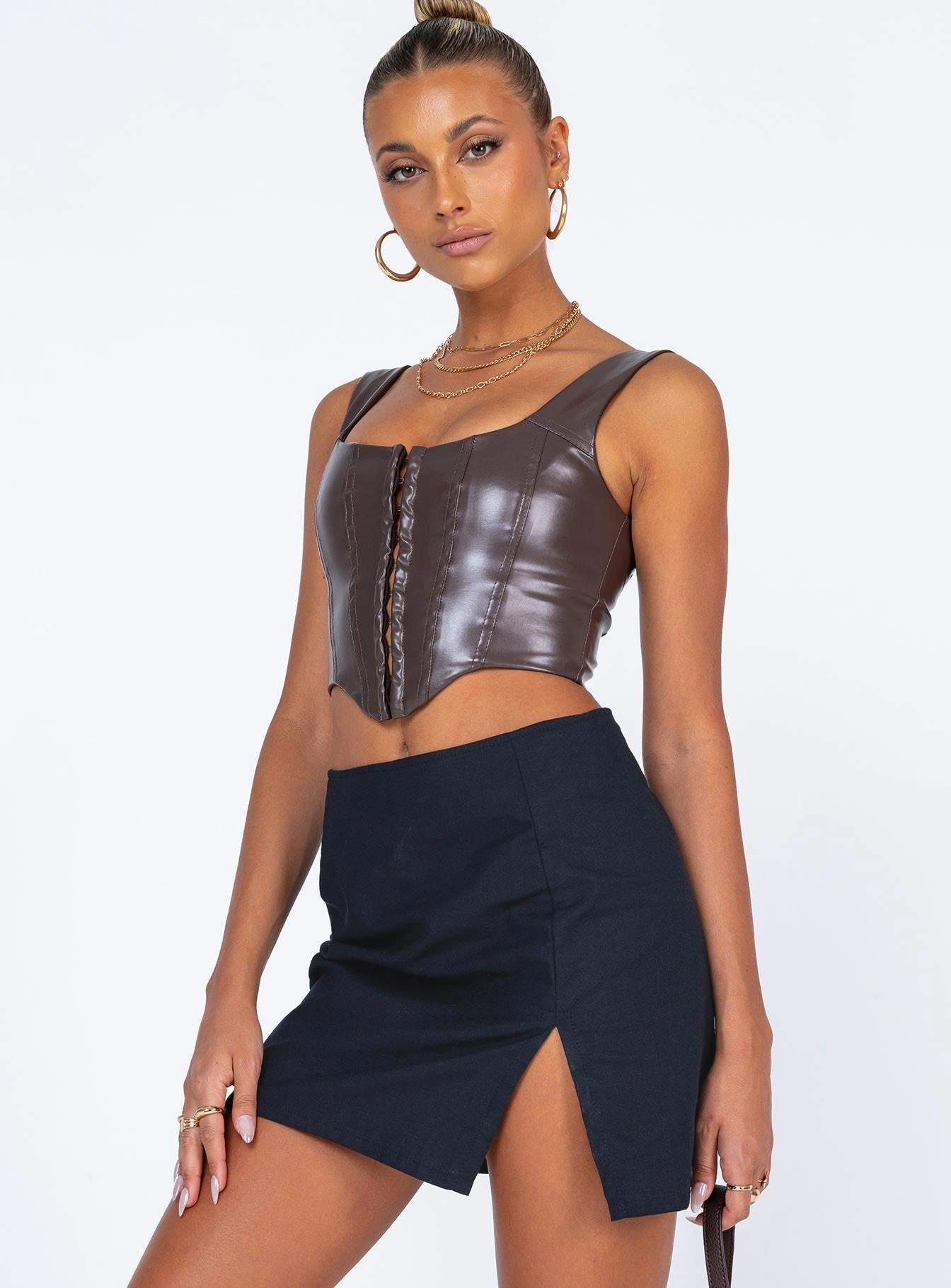 Motel Sheny Mini Skirt Black Style Innovation