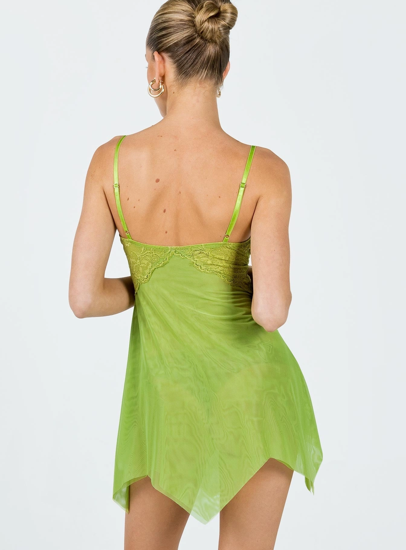 Body Flow Tinker Mini Dress Green