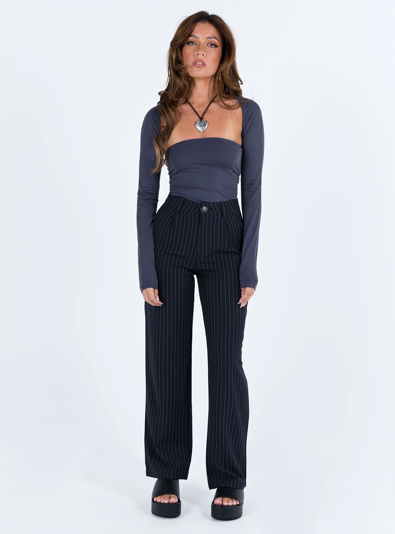 Cozy Essentials Quality Fabric Titius Pant Navy Petite
