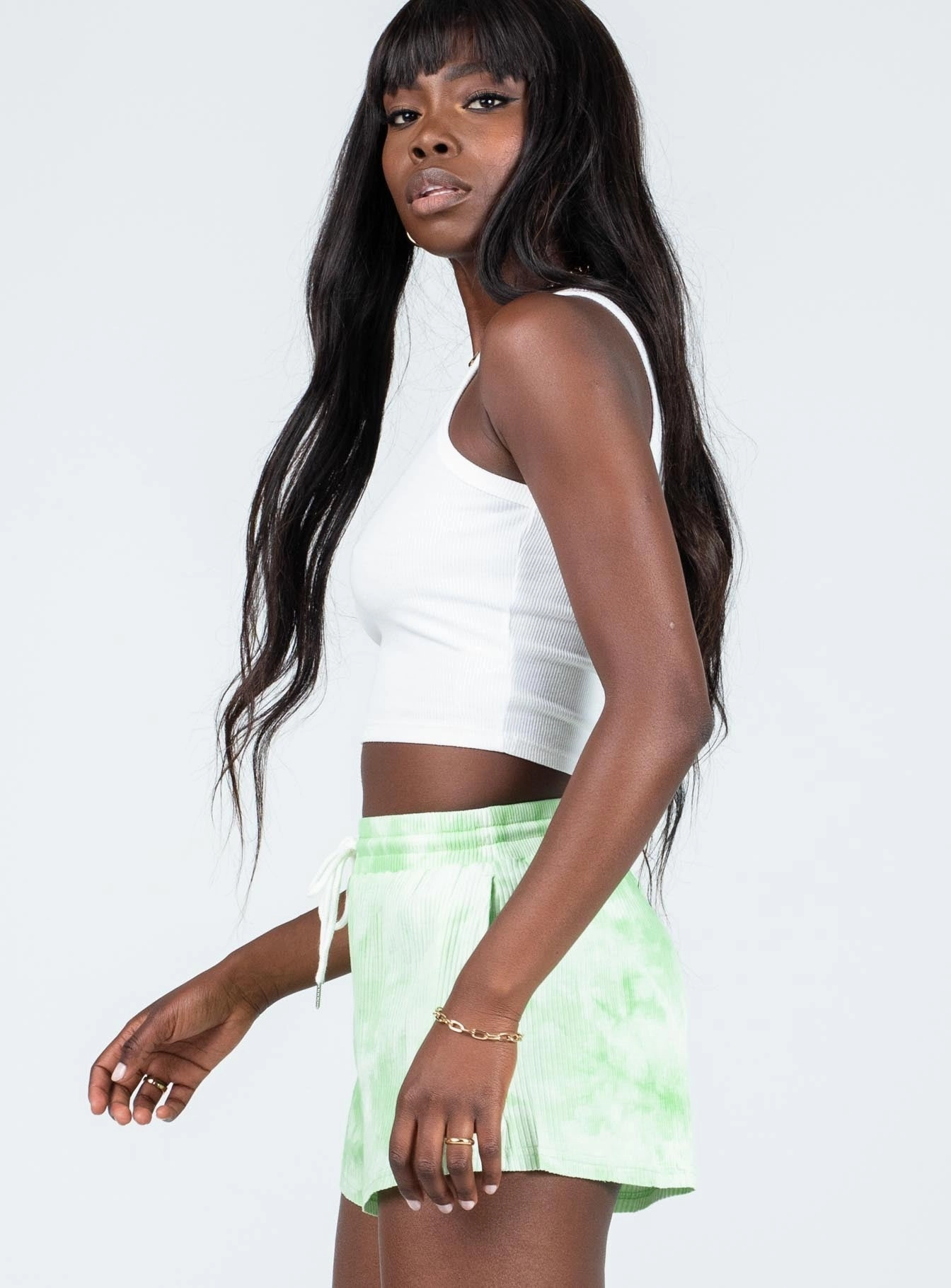 odor - absorbing Tommy Tye Dye Shorts Green