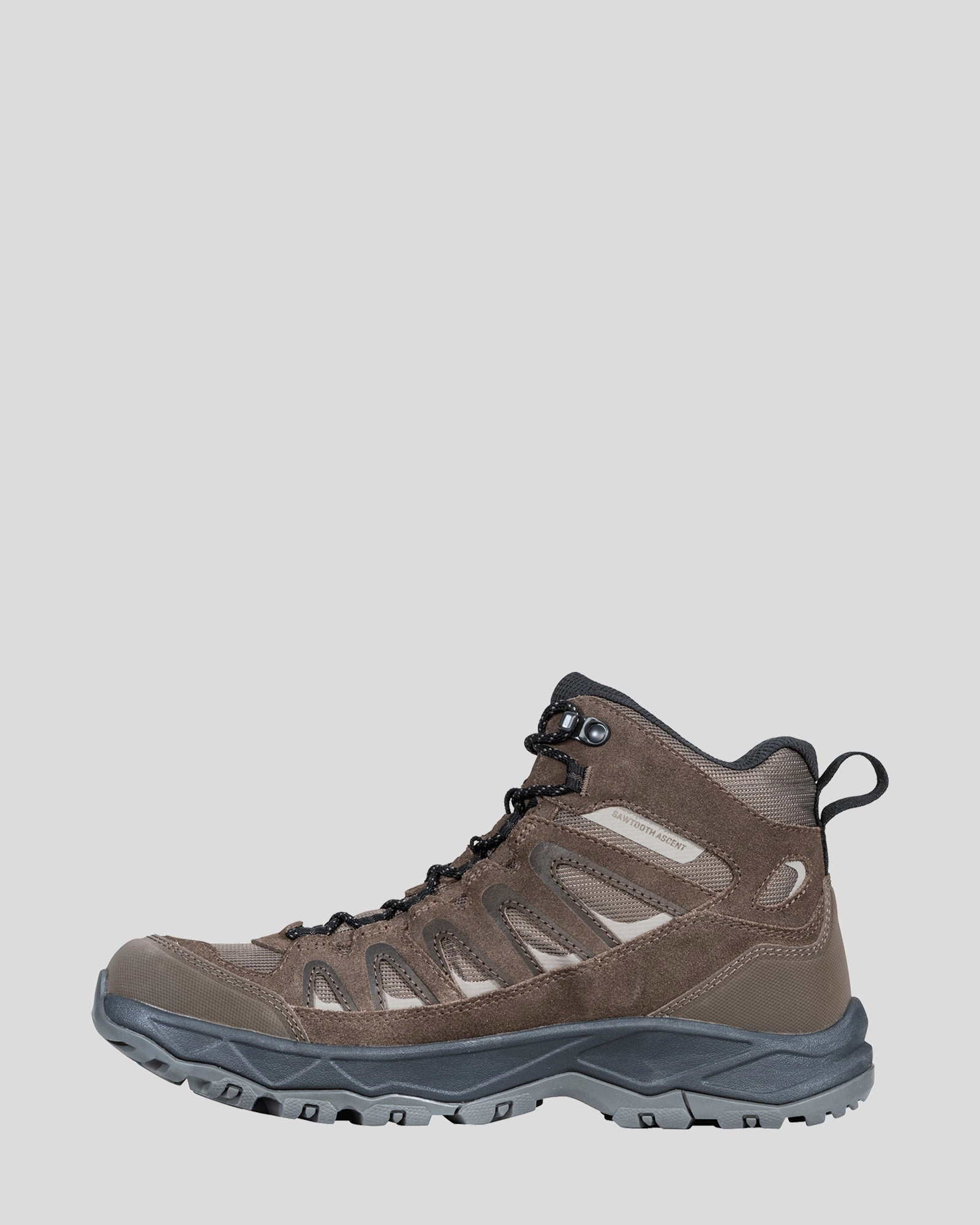 Men's Oboz Sawtooth Ascent MID B-DRY Boots - Classic Brown Multi-Use Footwear