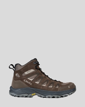 Shock absorption mountain gear Men's Oboz Sawtooth Ascent MID B-DRY Boots - Classic Brown