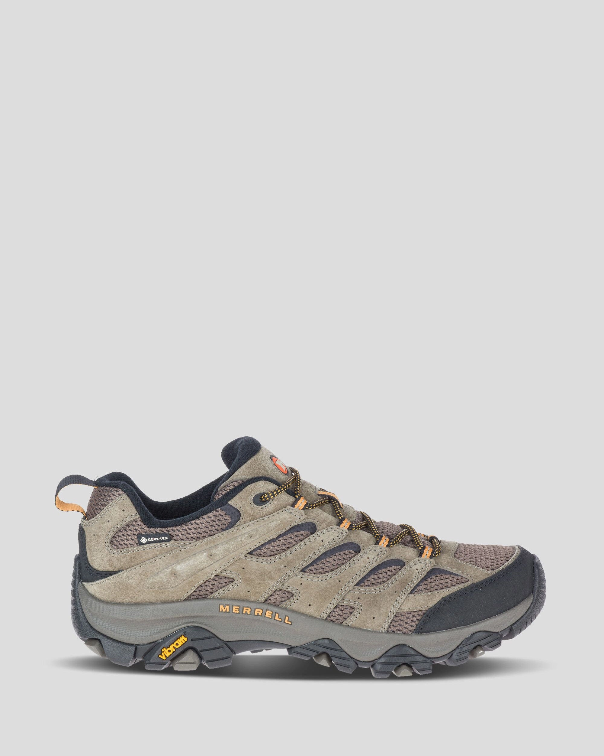Men's Merrell Moab 3 Waterproof Hiking Shoe - Walnut Comfort Trekking Gear
