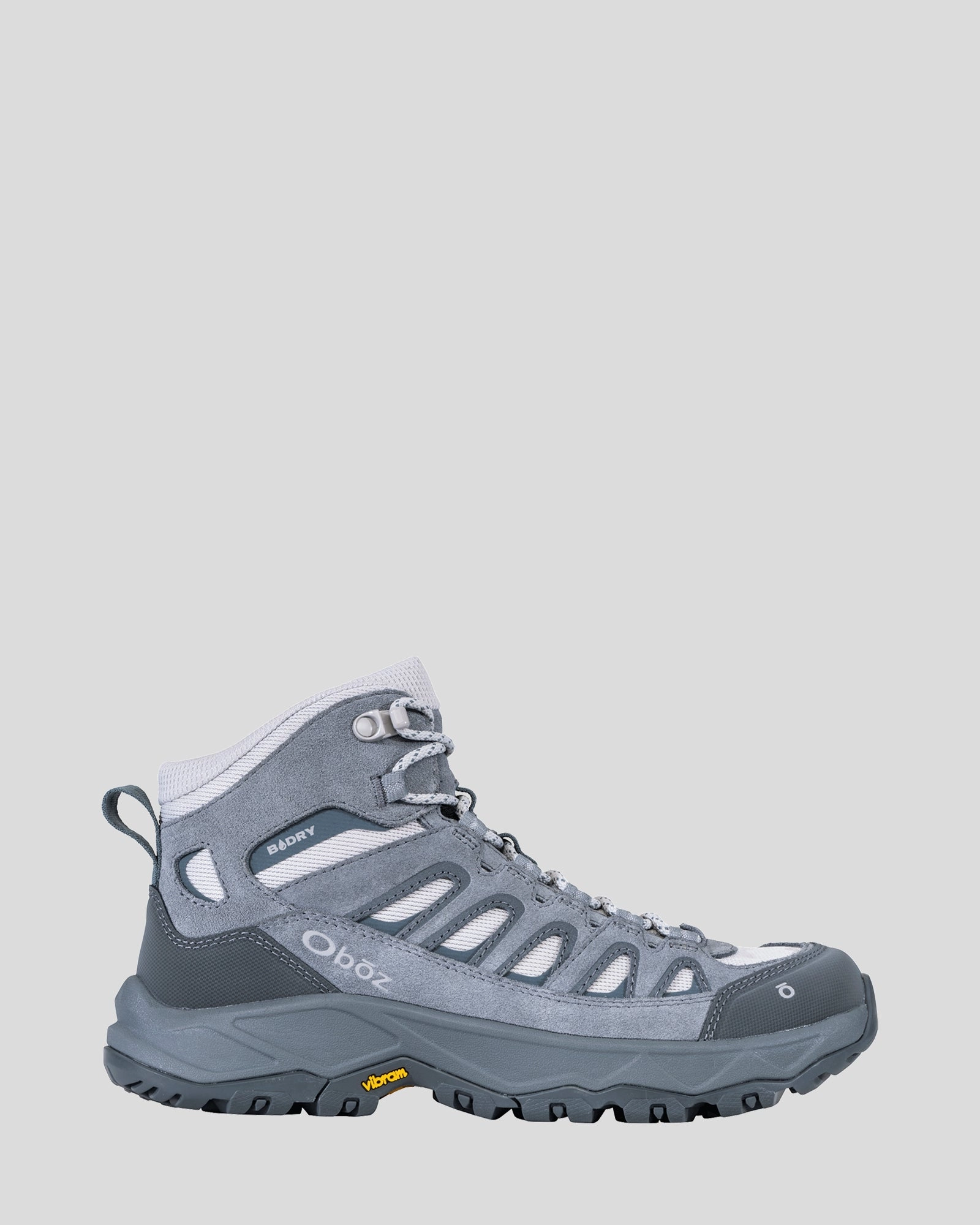 Women's Oboz Sawtooth Ascent MID B-DRY Boots - Gray Owl Foot Protection Technology