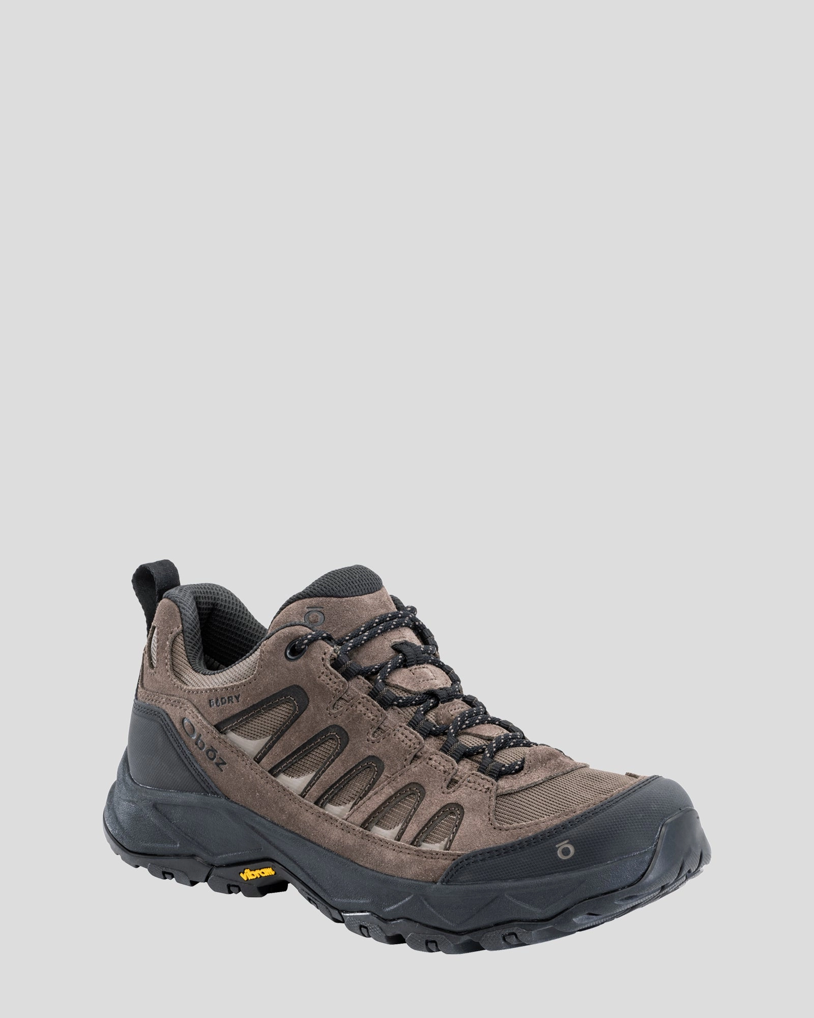 Men's Oboz Sawtooth Ascent Low B-DRY Shoes - Classic Brown Storm Ready