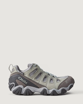 Women's Oboz Sawtooth II Low Waterproof Hiking Shoes - Frost Gray/Sage Multi-Use Hiking Boots Easy To Clean