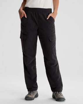 Simple Fit Women's EVRY-Day Lined Cargo Pants  - Black
