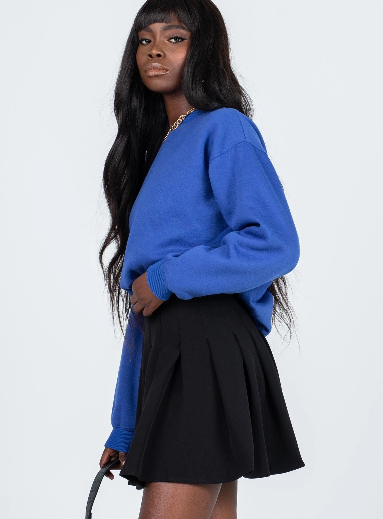Lucid Mini Skirt Black Creative Layering Pure Vibes