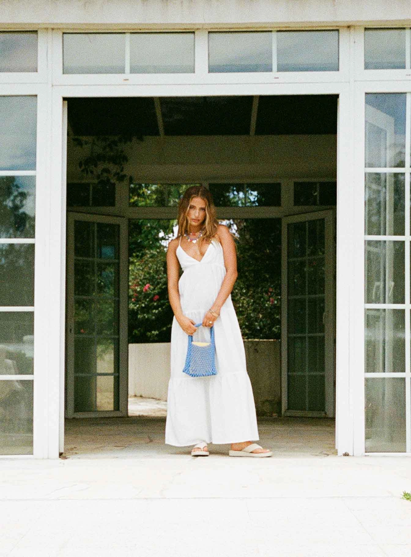 Relaxed Style Wear Chelsea Maxi Dress White