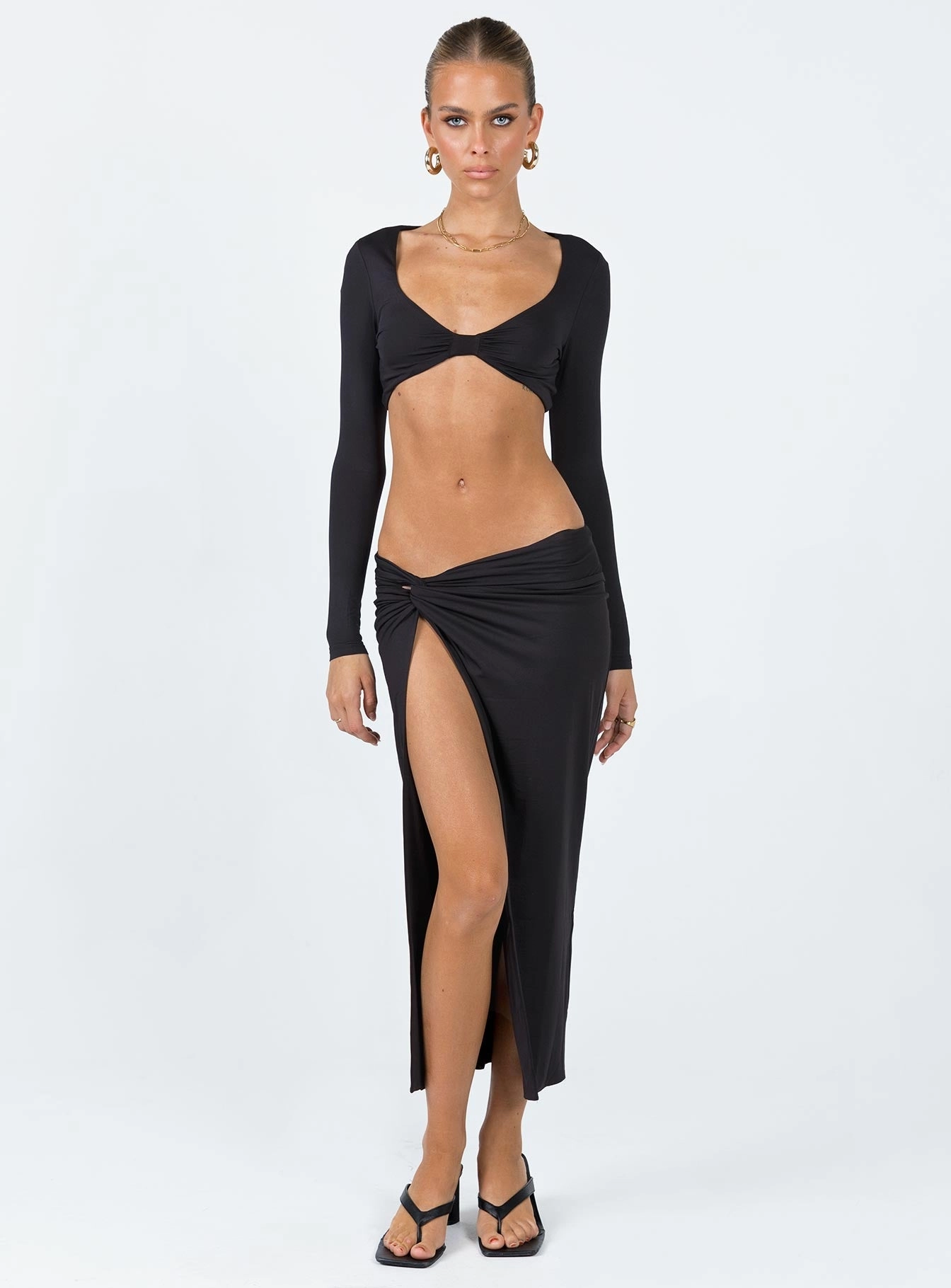 Luxury Trim Minimal Vibe Indiana Set Black