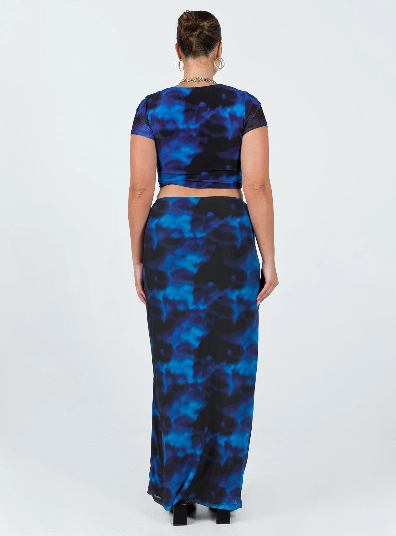 Neutral Look Rosie Mesh Set Blue Multi