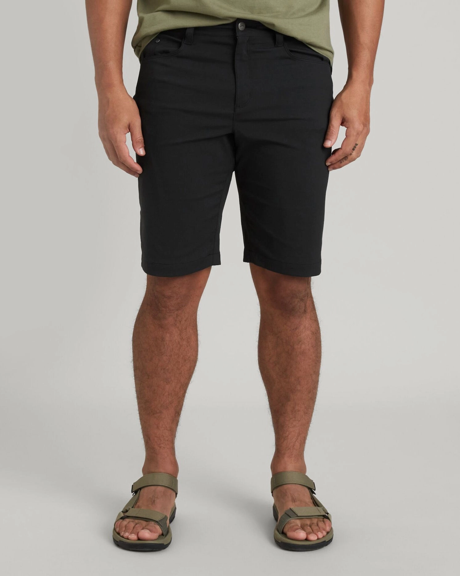 Active Movement Men's Flight Shorts - Black Stingray