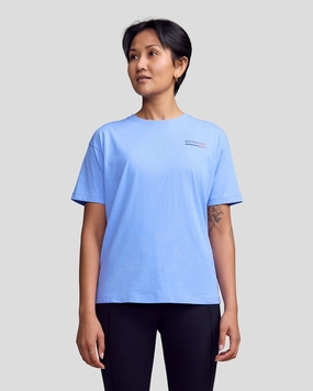 Everyday Layer Women's Heritage Organic Cotton T-shirt - Peri
