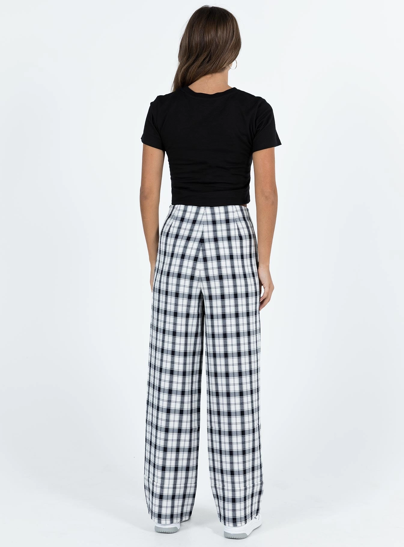 Simple Comfort Wear Euros Pants Black/White