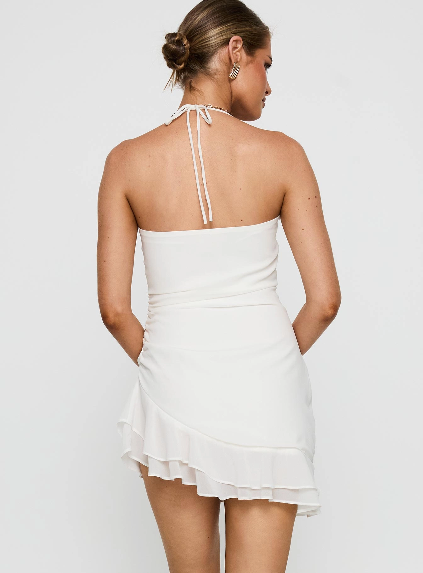 Comfort Look Rural Charm Yara Mini Dress White