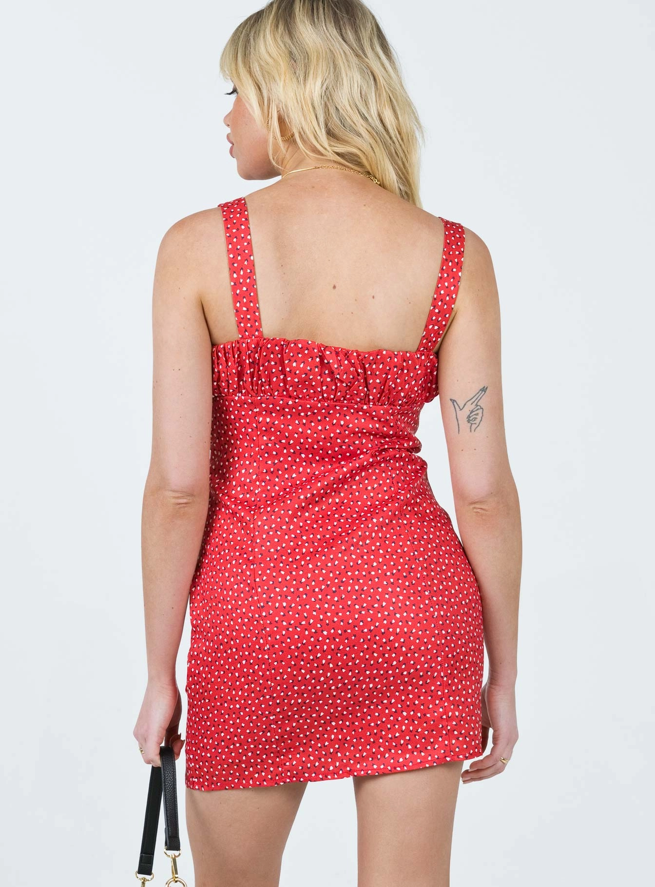 Chilly Comfort Japan Line Freya Mini Dress Red