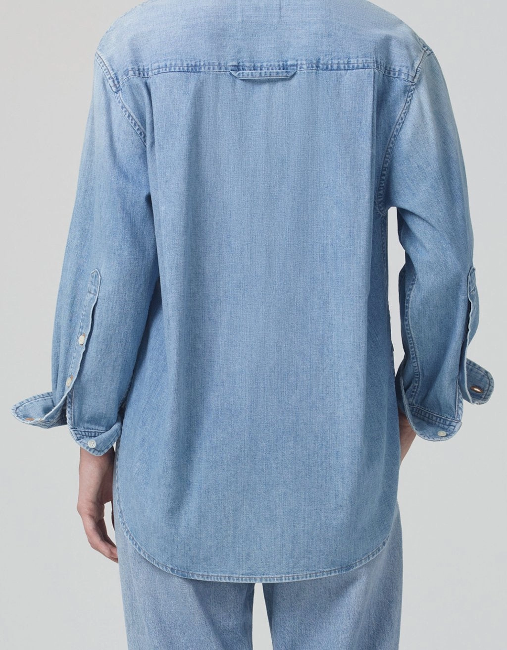 Versatile Styling citizens of humanity kayla denim shirt