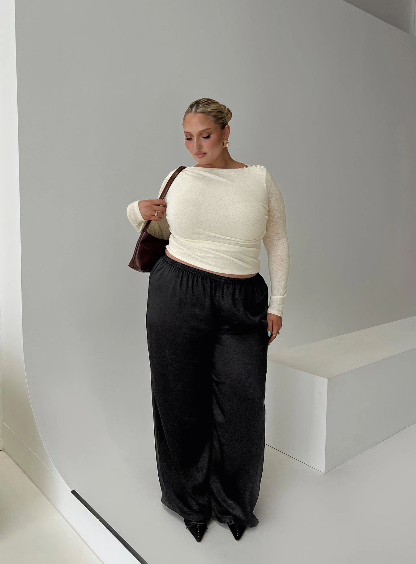Nixie Pants Black Curve Performance Support NonSlipGrip