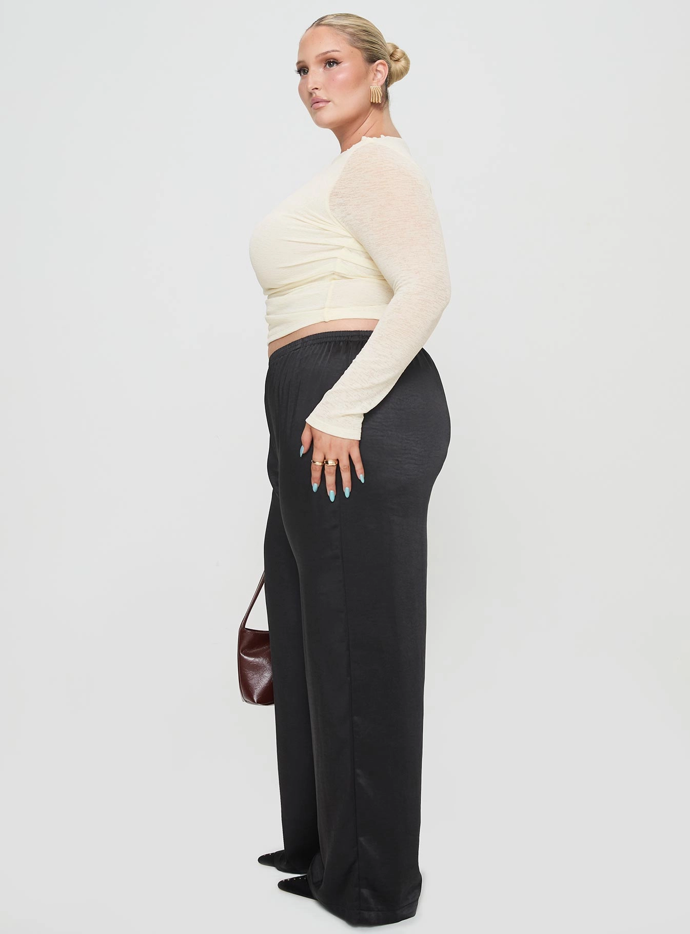 Nixie Pants Black Curve Everyday Comfort
