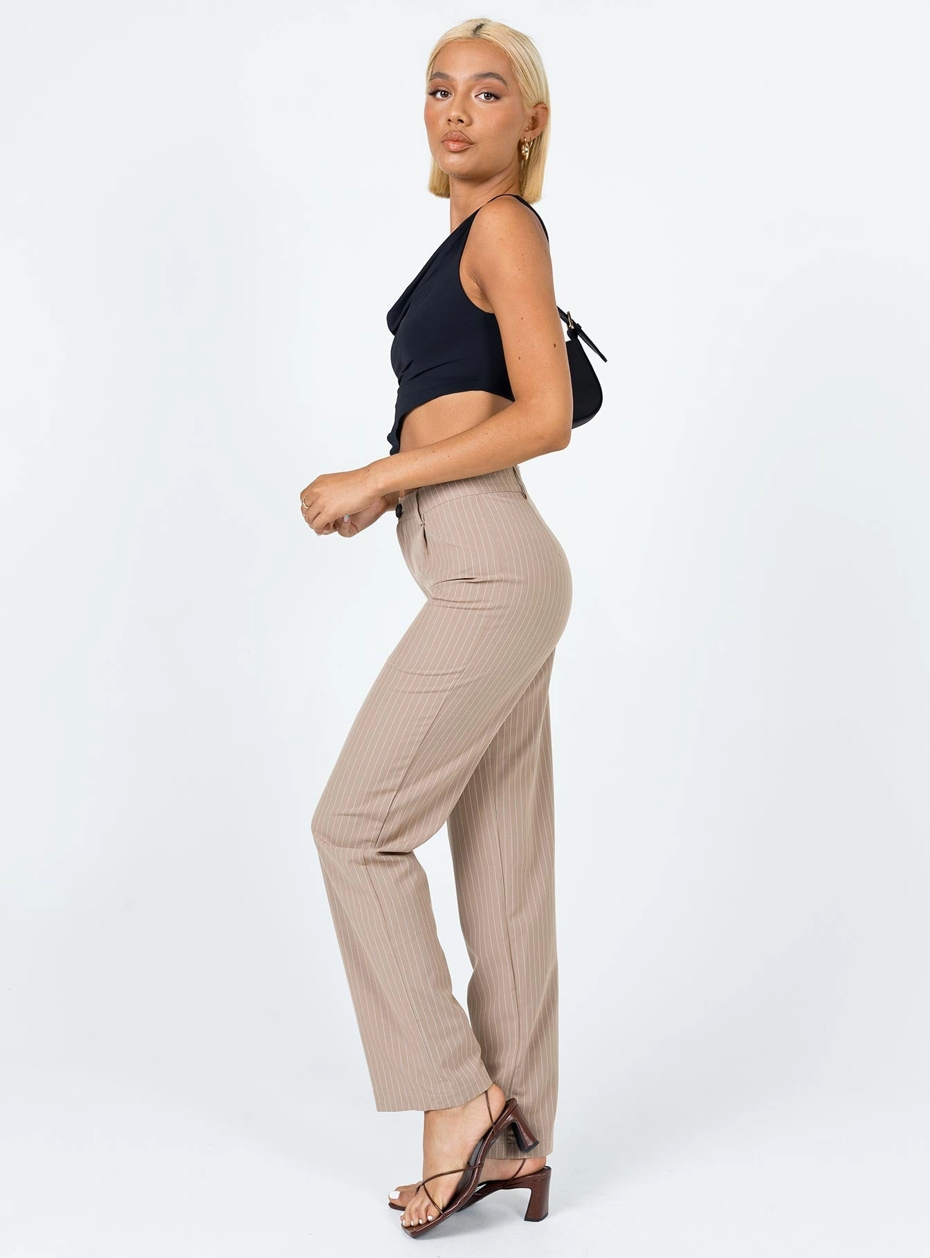 Seamless Design Titius Pants Beige