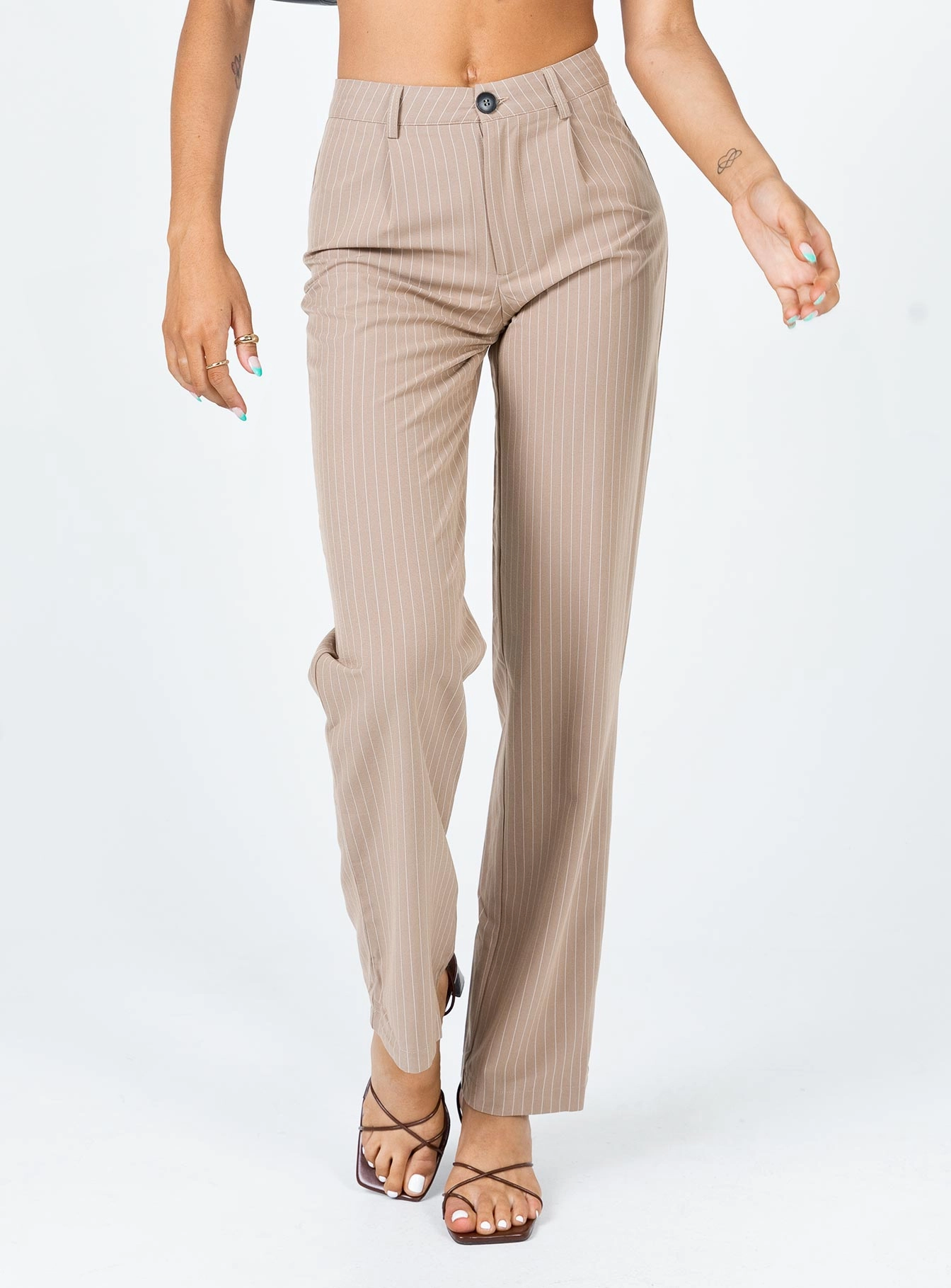 Titius Pants Beige Breathable Material MoistureWickingLining