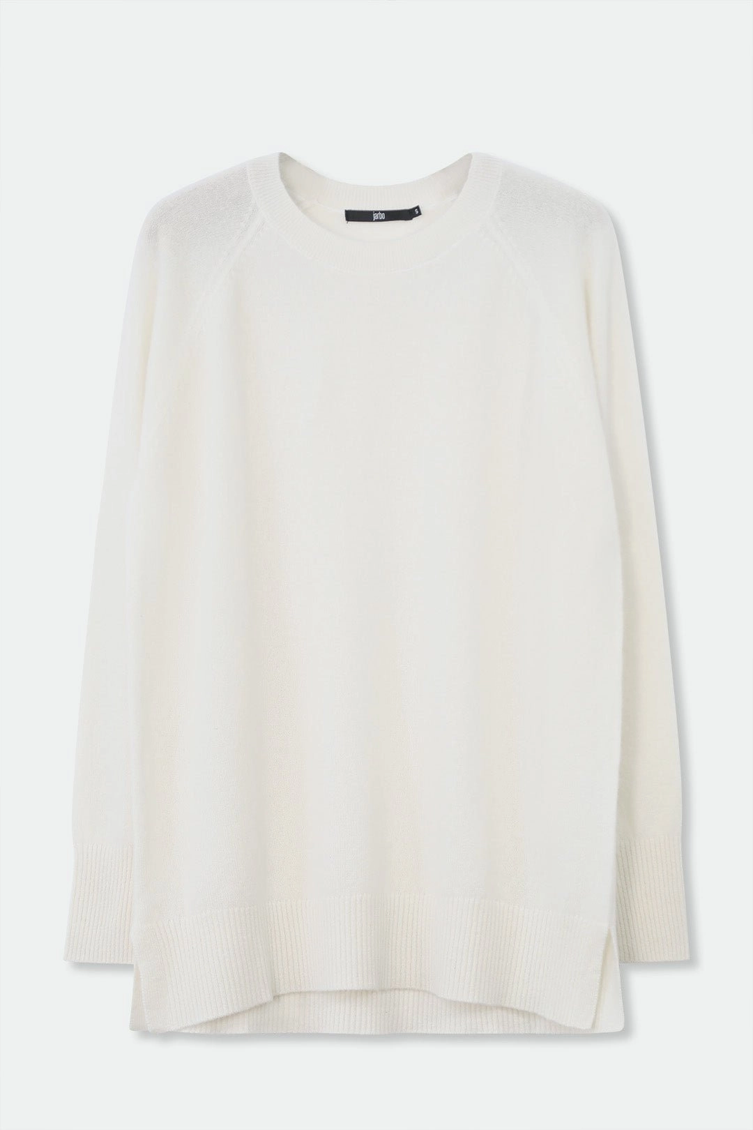 CARRICK CREWNECK SWEATER SPUN CASHMERE SILK Winter Wearable Zero Waste Production