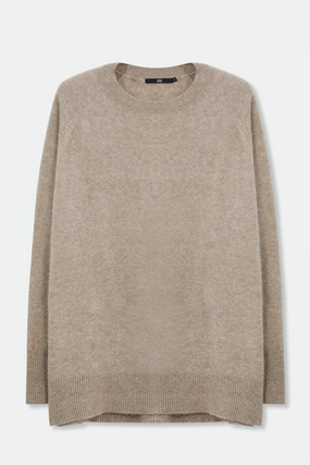 Fashion Forward Wear CARRICK CREWNECK SWEATER SPUN CASHMERE SILK