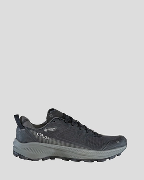 military - training running shoes Oboz Katabatic LT Low GTX Wide Mens - Black Sea