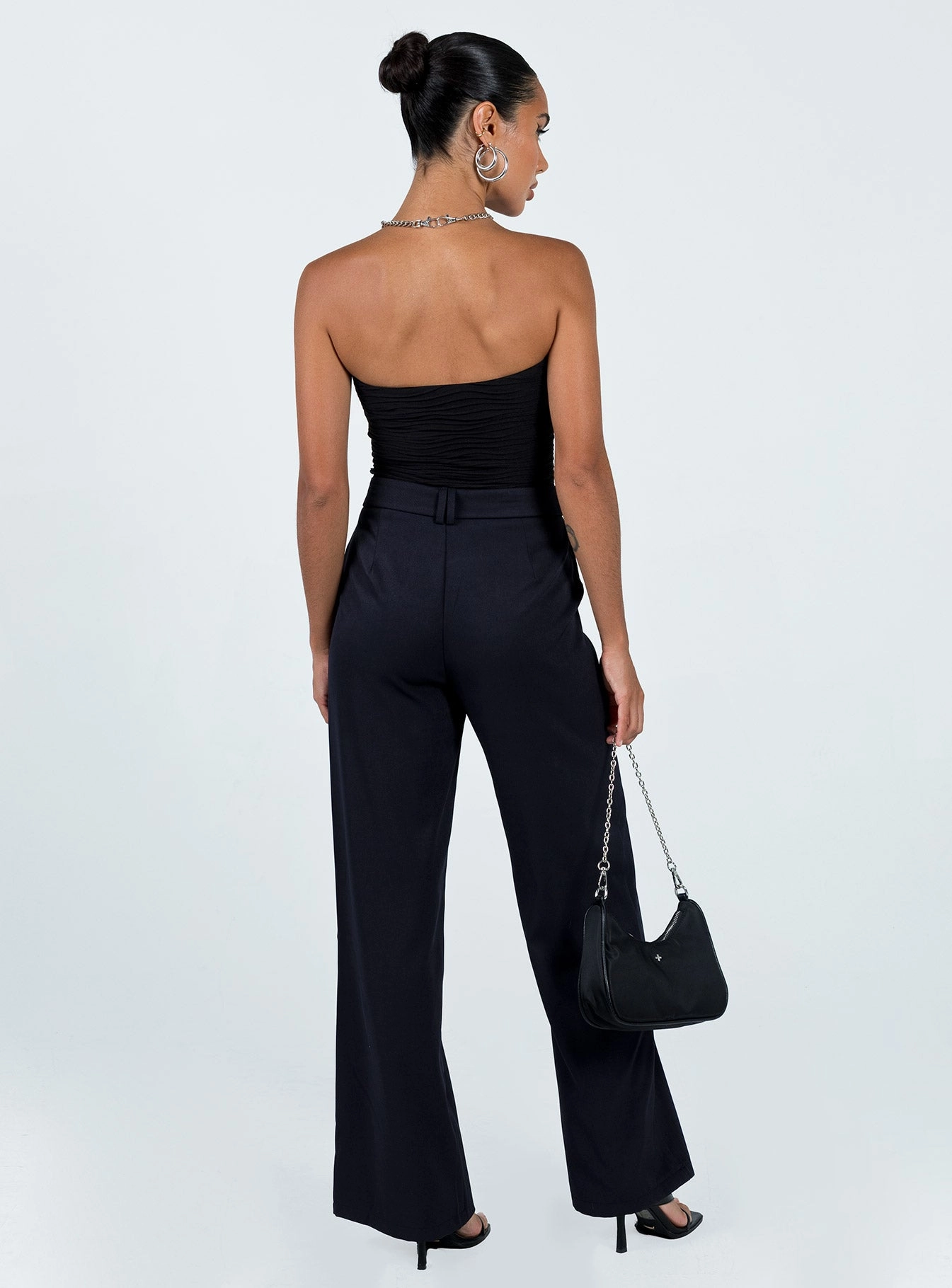 Sultan Pants Navy Stretchable Flat Seams