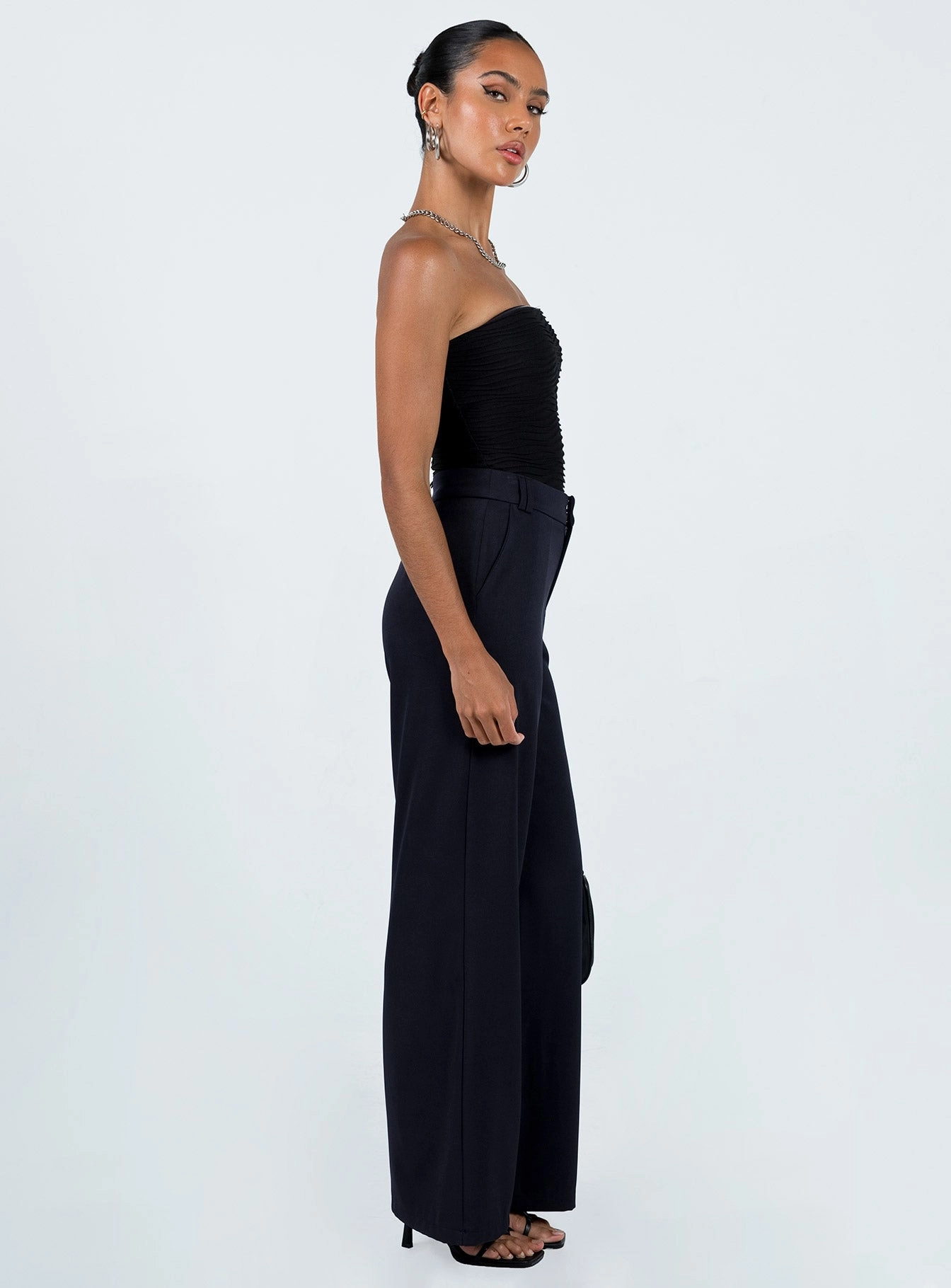 Flattering Fit Wear Sultan Pants Navy