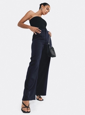 Sultan Pants Navy Slim Stretch Fit Odor control