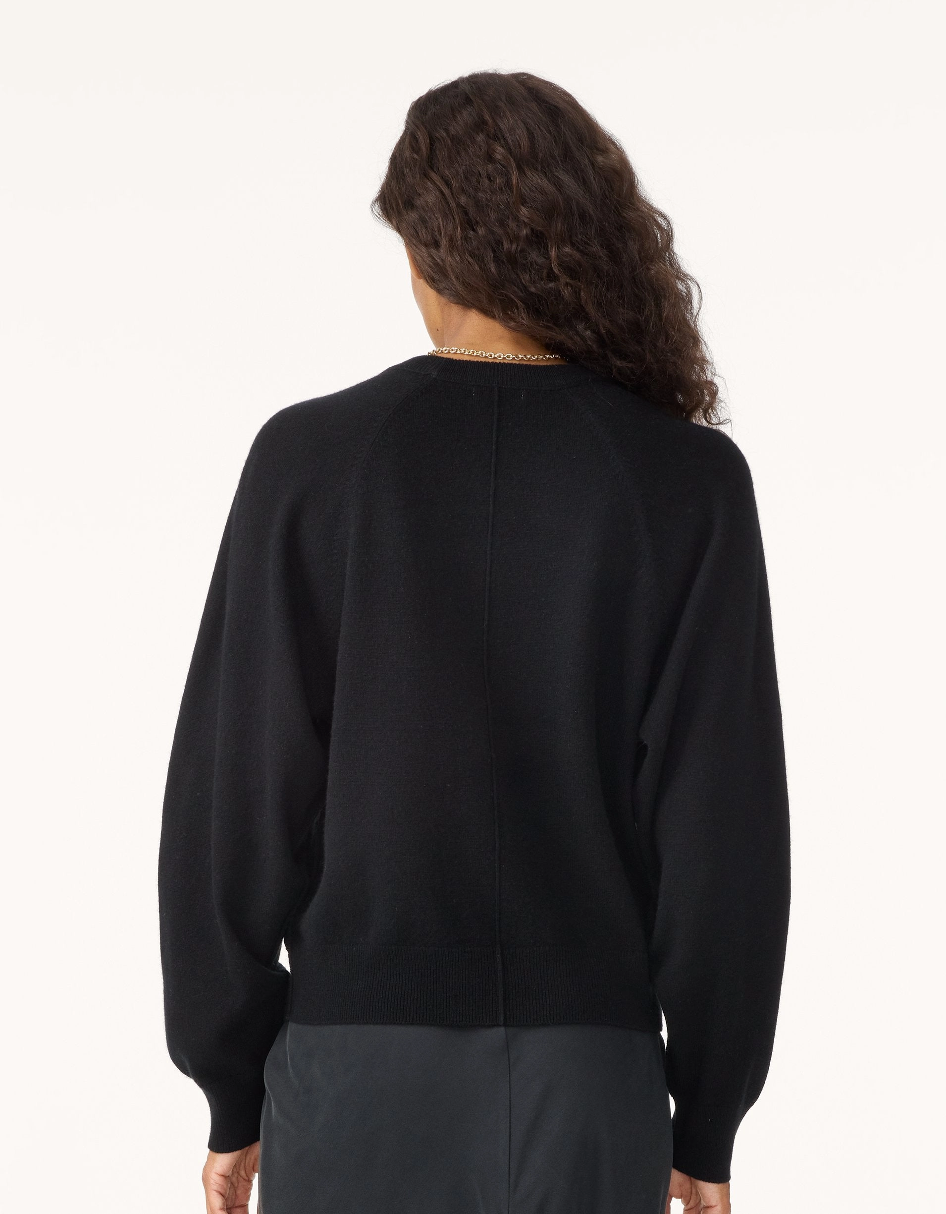 Unsubscribed Everyday-Weight Cashmere Raglan Sweater Quick Dry Comfort