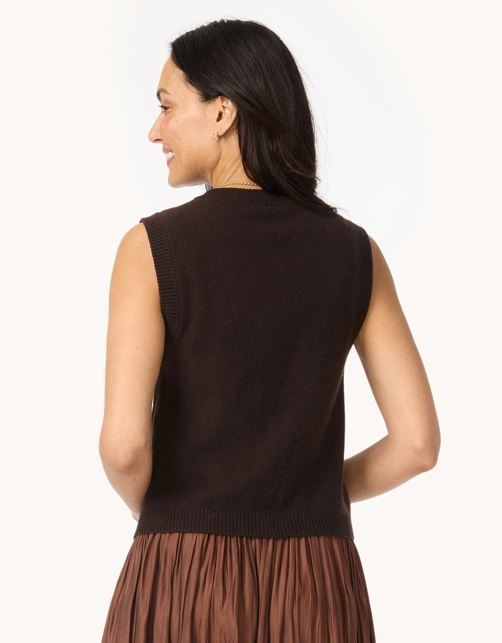 Unsubscribed Everyday-Weight Cashmere Sweater Vest Lightweight Wear