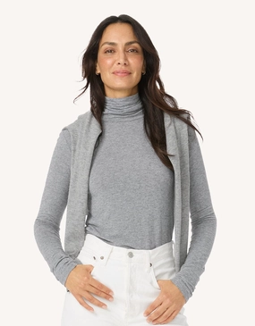 All Purpose Fit Unsubscribed Lightweight Knit Turtleneck