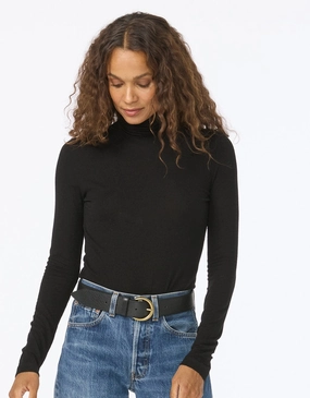 Unsubscribed Lightweight Knit Turtleneck Cozy Appeal