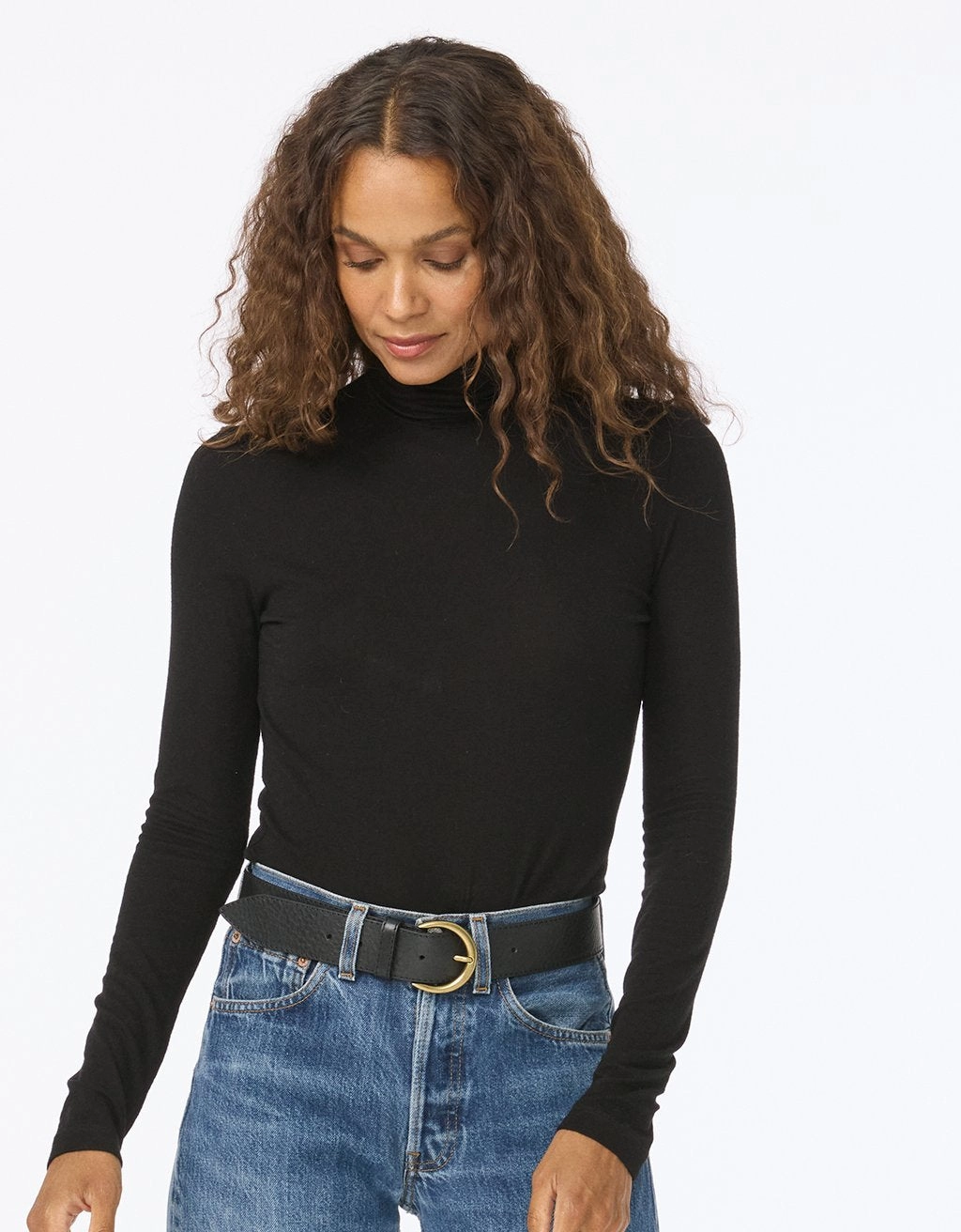Unsubscribed Lightweight Knit Turtleneck Cozy Appeal