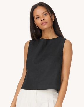 unsubscribed linen tank Multi Functional Pockets